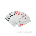 Индивидуальный дизайн ПВХ пластиковые покерные карты